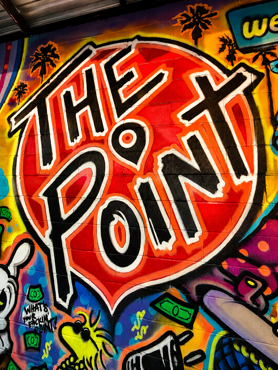 The Point mural