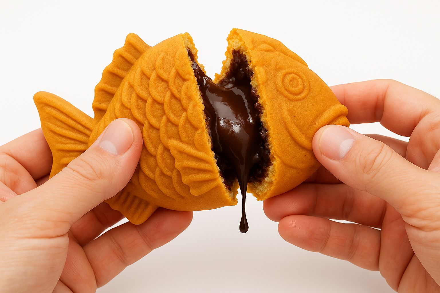 Sweet Catch fish-shaped waffles